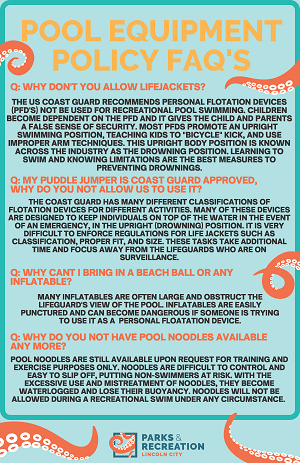 Pool Equipment Policy FAQs